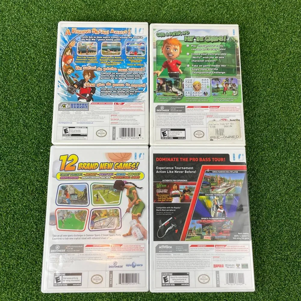 Lot Nintendo Wii Video Game Complete CIB